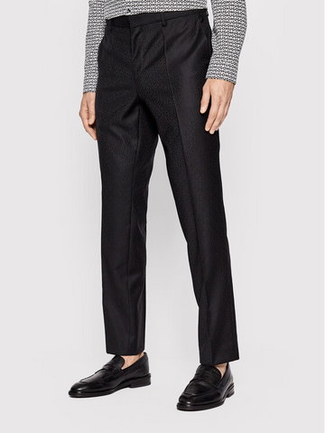 Moda Garnitury Spodnie garniturowe Cotélac Cot\u00e9lac Spodnie garniturowe czarny W stylu biznesowym 