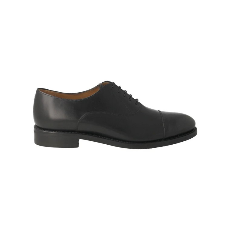 Klasyczne czarne buty oxford z box calfu Berwick