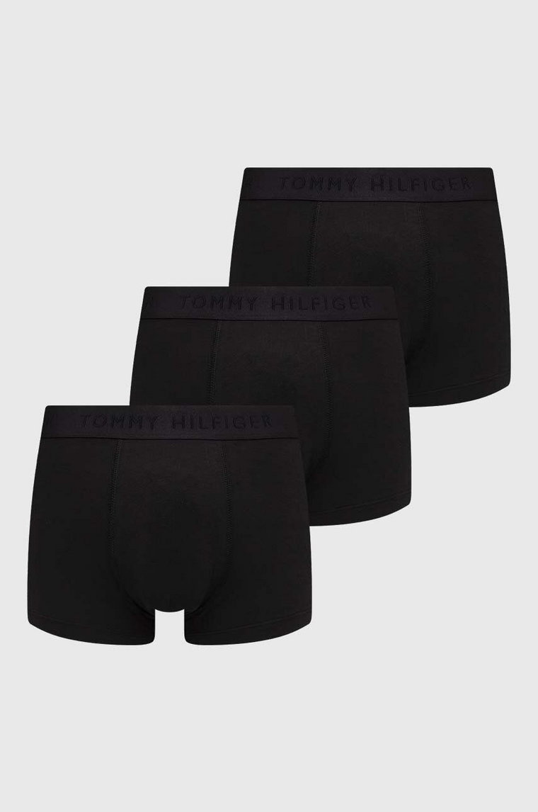 Tommy Hilfiger bokserki 3-pack męskie kolor czarny