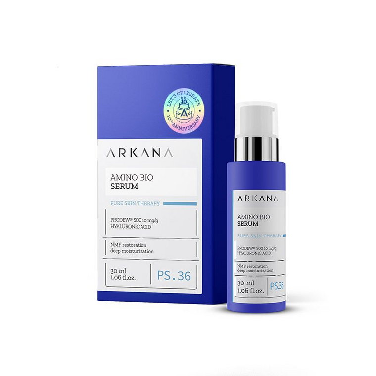 ARKANA Amino Bio Serum Aktywne Serum z Koktajlem 12 Aminokwasów 30 ml