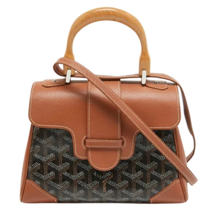 Pre-owned Leather handbags Goyard Vintage