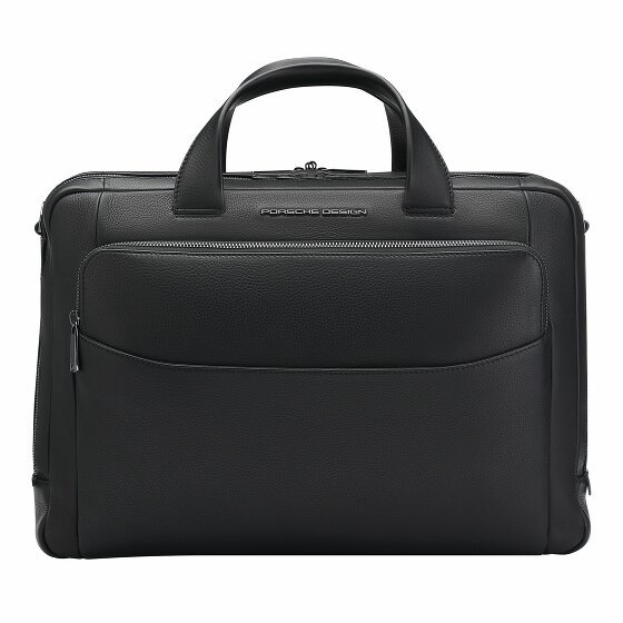Porsche Design Roadster Briefcase Leather 43 cm Laptop Compartment black