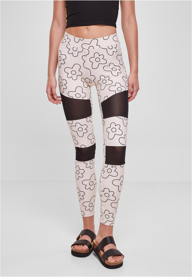 Spodnie Legginsy Damskie Zielone Urban Classics TB4005