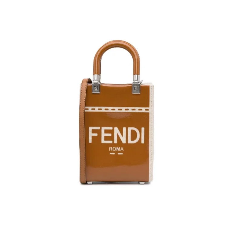 Pre-owned Leather crossbody-bags Fendi Vintage