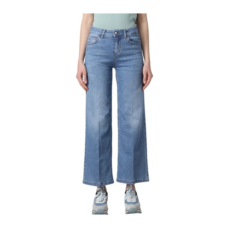 Idealne Cropped Flare Jeansy Liu Jo