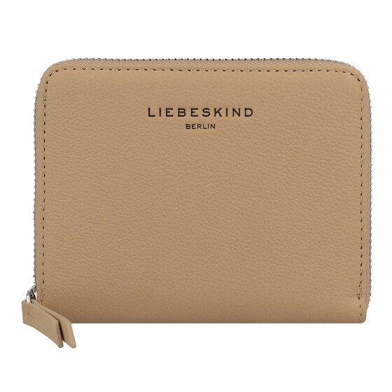 Liebeskind Noos Harris Portfel Ochrona RFID Skórzany 12.5 cm beige