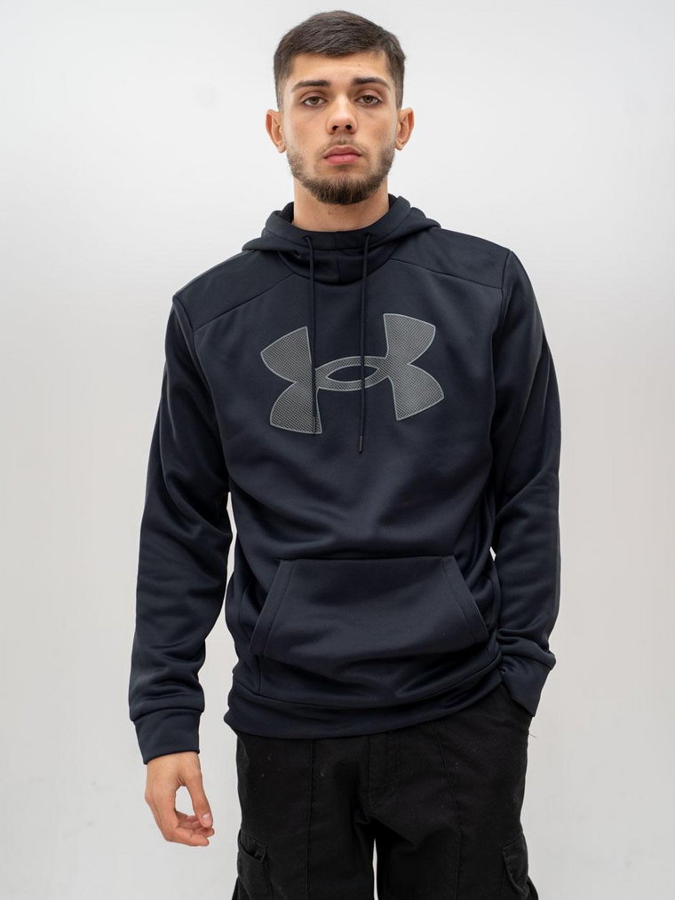 Bluza Z Kapturem Under Armour Fleece Big Logo Czarna