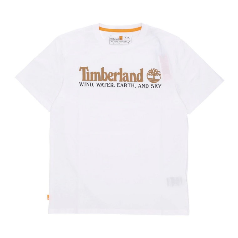 Wwes Front Tee - Biała Streetwear Timberland