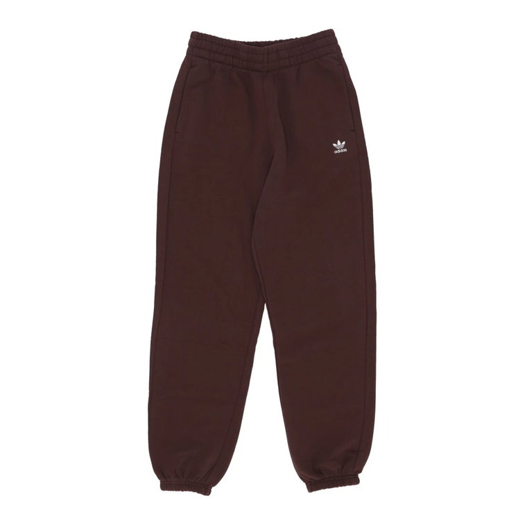 Brązowe/Białe Streetwear Sweatpants Adidas