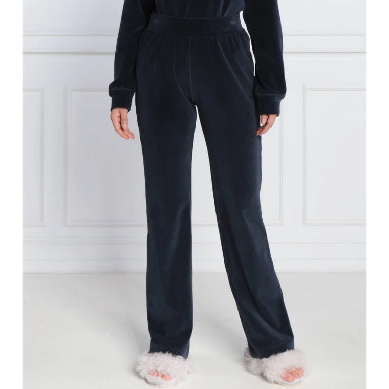 Emporio Armani Spodnie dresowe LOUNGEWEAR | Loose fit