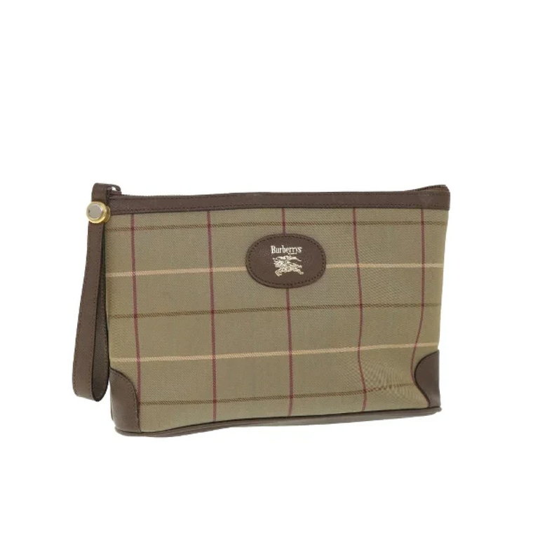 Pre-owned Nylon clutches Burberry Vintage
