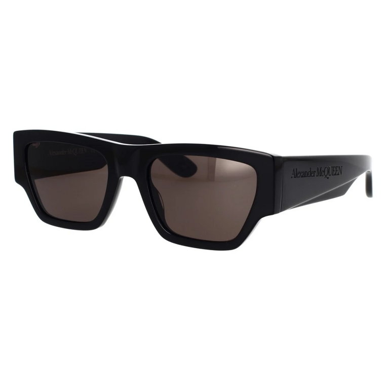 Rockowe okulary przeciwsłoneczne w stylu vintage Alexander McQueen
