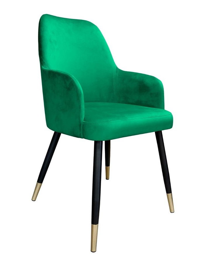 Krzesło ATOS Westa MG25, zielono-czarne, 88x65x53 cm