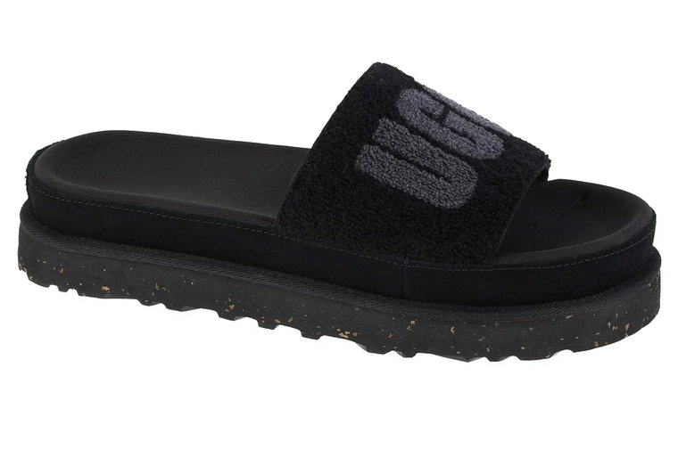 UGG Laton Slide 1126350-BTRY, Damskie, Czarne, klapki, tkanina, rozmiar: 36