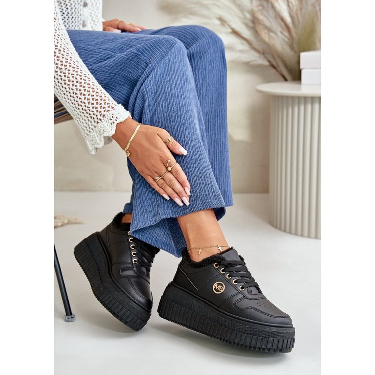 Buty Sportowe Model Verissha TL292 Black - Step in style czarne