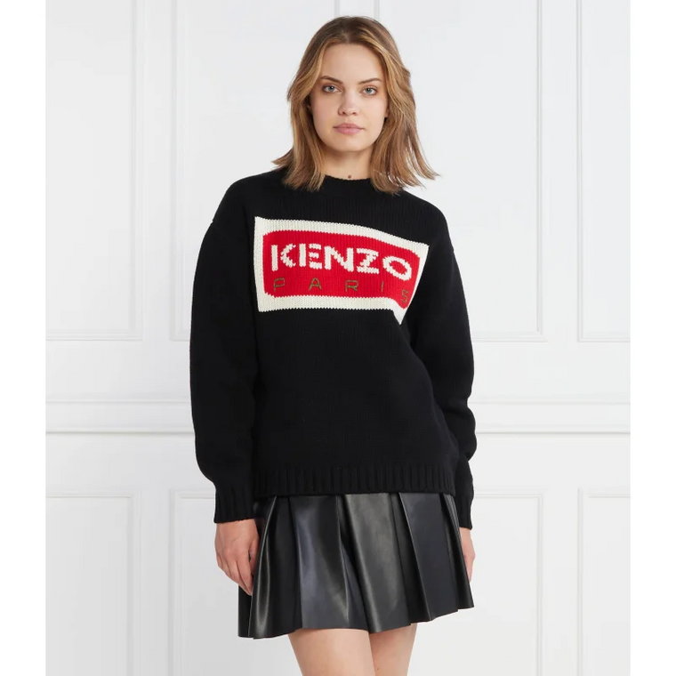 Kenzo Wełniany sweter | Regular Fit