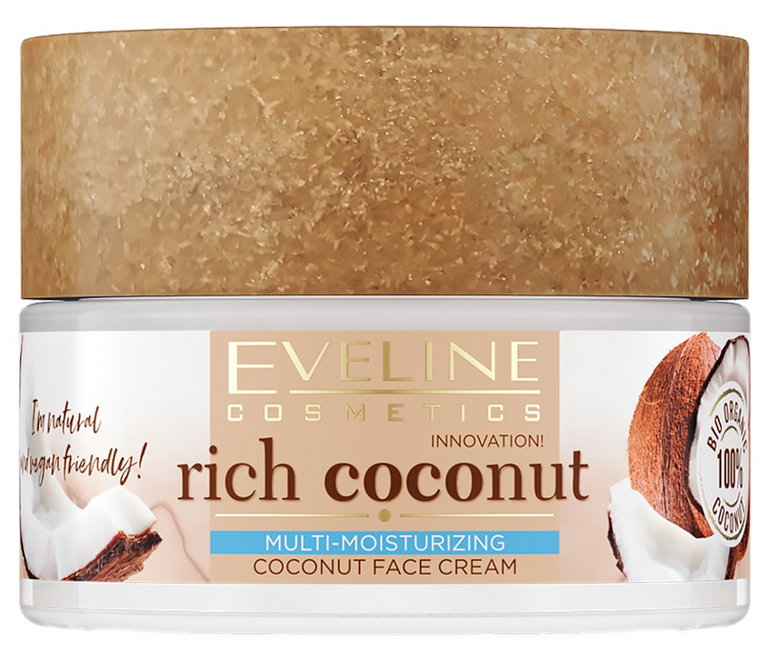 Eveline Rich Coconut Krem multi-nawilżający na dzień i na noc