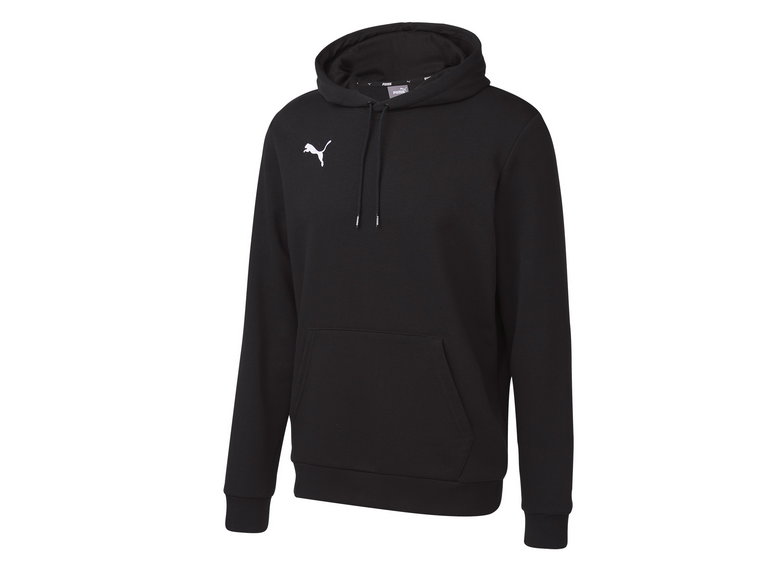 Puma Męska Bluza z kapturem i kieszenią typu kangur (XL, Czarny)