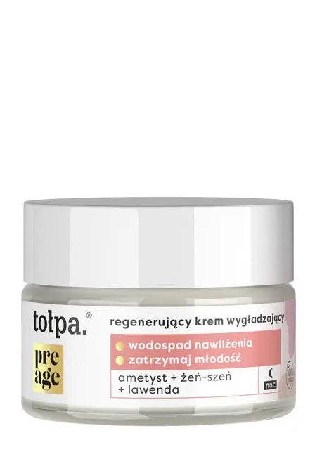 Tołpa Pre Age - Regenerujący krem wygładzający na noc 50ml