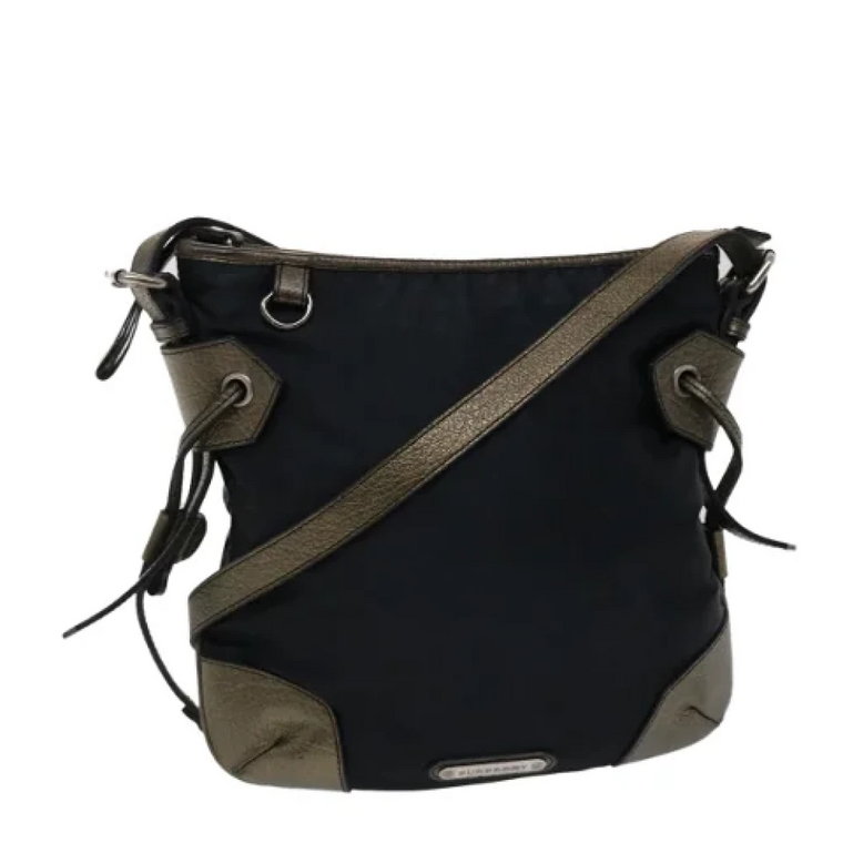 Pre-owned Nylon shoulder-bags Burberry Vintage