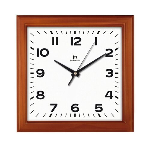 Lowell 21038C Designerski zegar ścienny 30 x 30 cm