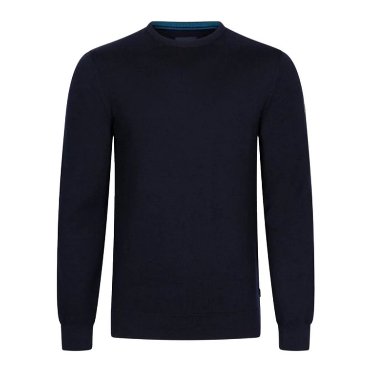 Niebieski Sweter Merino R 118235000 Cavallaro