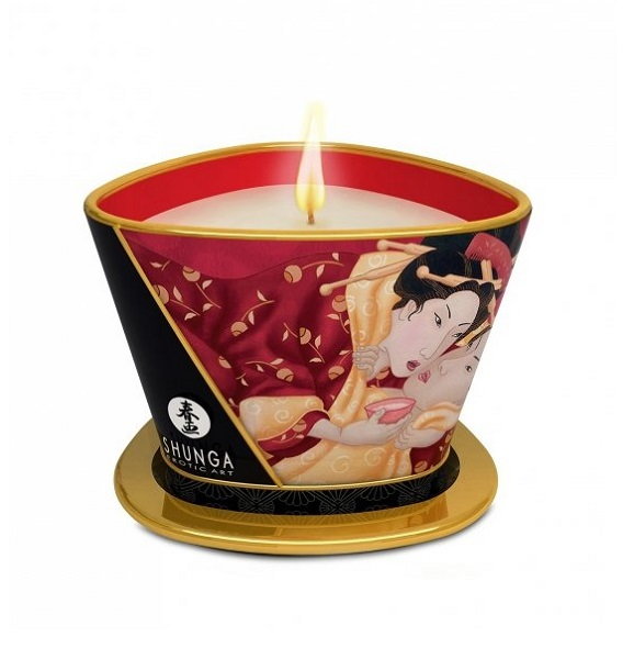 Ombero Shunga Romance Massage Candle 170ml