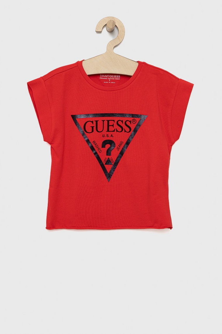 Guess - T-shirt dziecięcy