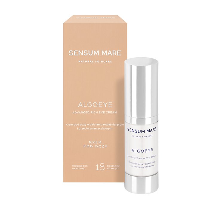 SENSUM MARE ALGOEYE ADVANCED AND RICH EYE CREAM PRZECIWZMARSZCZOWY KREM POD OCZY 15ML