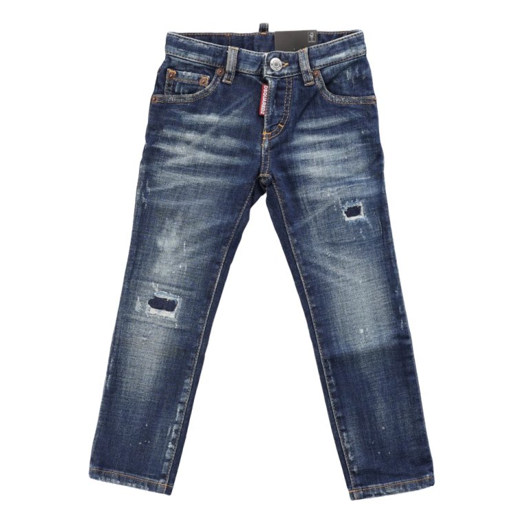 Dziecięce Spodnie Jeansowe Dsquared2