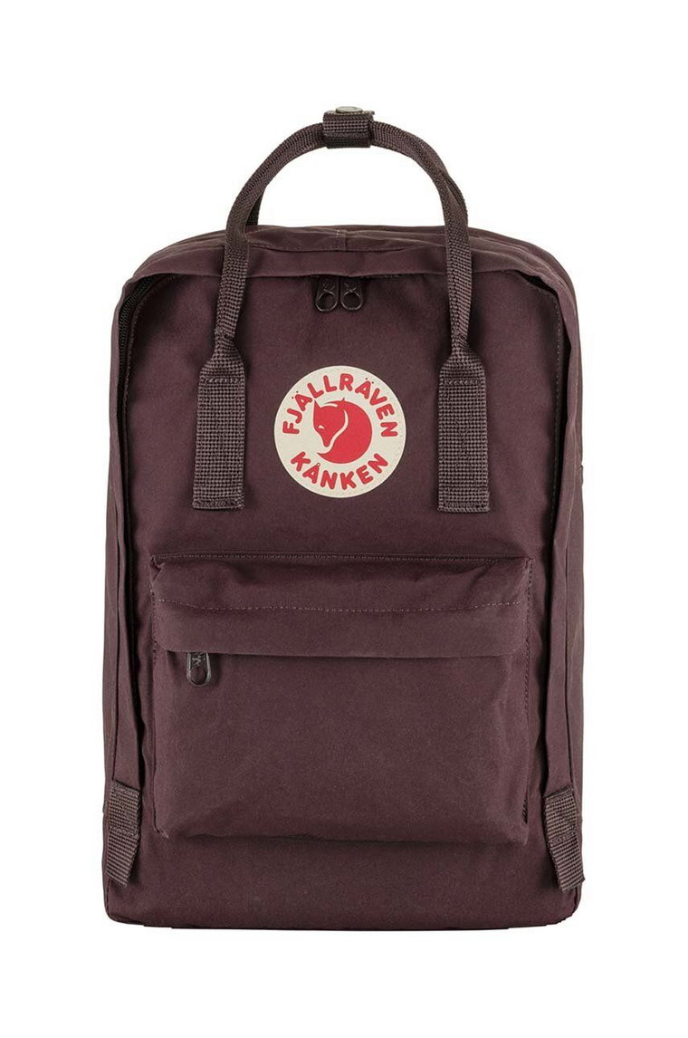 Fjallraven plecak Kanken Laptop kolor fioletowy duży z aplikacją F23524