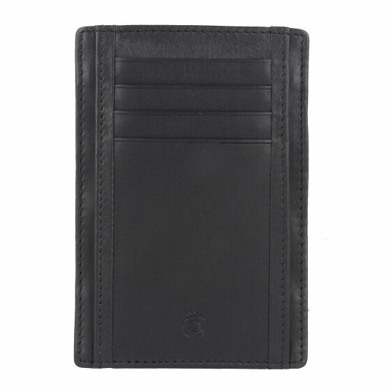 Esquire Harry Combination Wallet Leather 9 cm logo schwarz