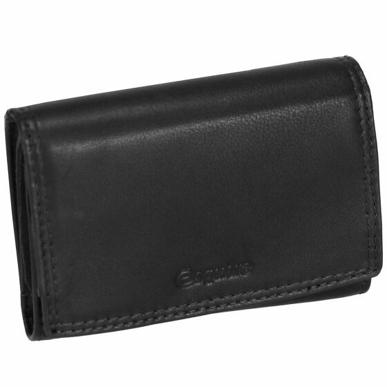 Esquire Duo Wallet Leather 11 cm black