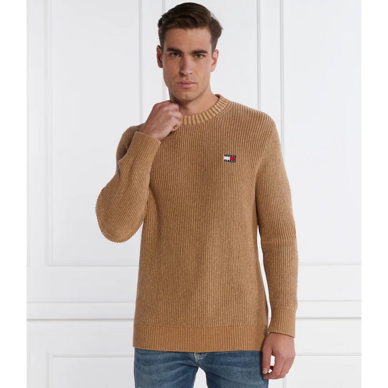 Tommy Jeans Sweter TONAL XS BADGE | Regular Fit