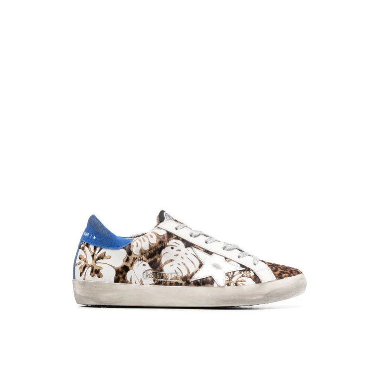 Leo Horsy Hibiscus Sneakers Golden Goose