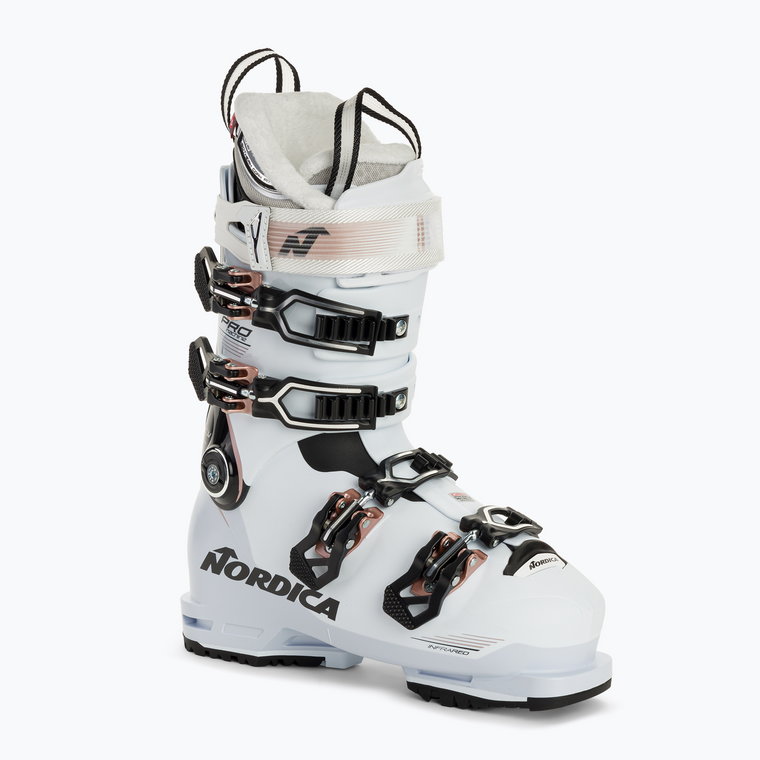 Buty narciarskie damskie Nordica Pro Machine 105 W GW white/black/pink