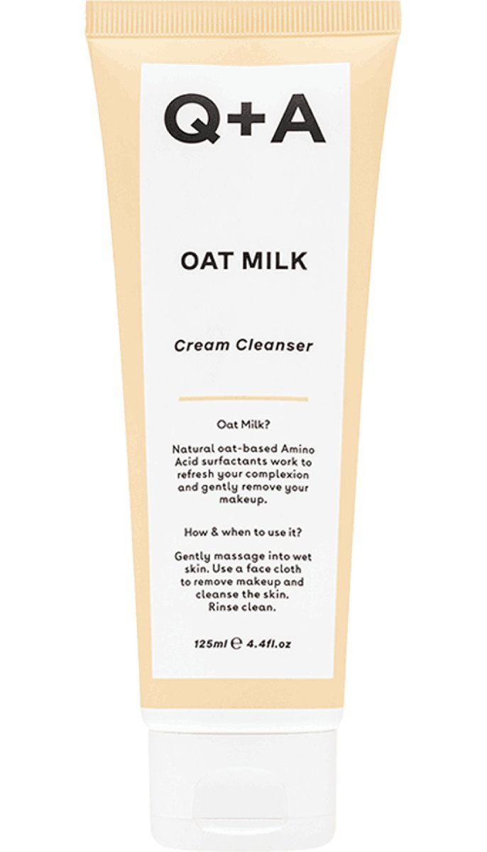 Q+A Oat Milk - Kremowa emulsja myjąca z mlekiem owsianym 125ml