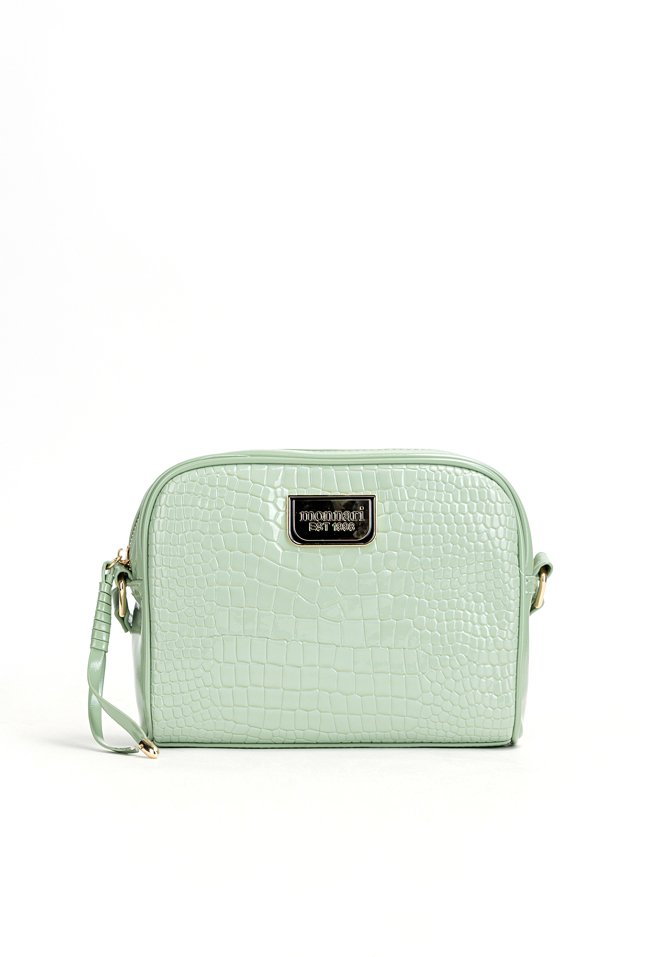 Torba crossbody z  krokodylim wzorem