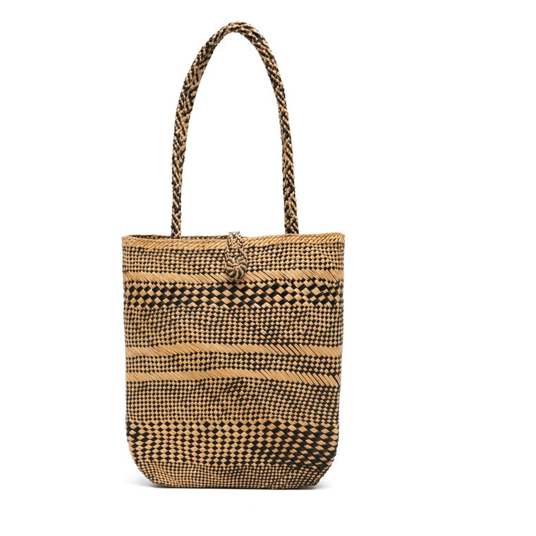 Marta Flat Interwoven Tote Bag Ulla Johnson