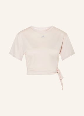 Adidas T-Shirt Z Wycięciem rosa