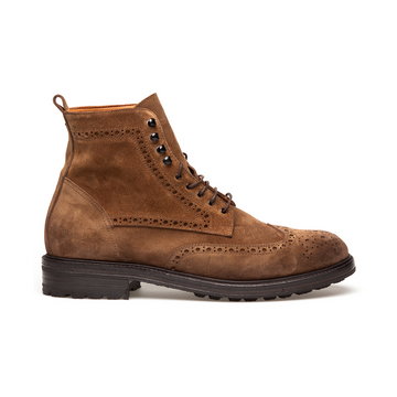 Pantanetti, Men's Ankle Boot Shoes Brązowy, male,