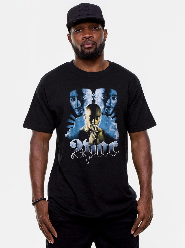 MT696 Tupac Heaven Tee Black