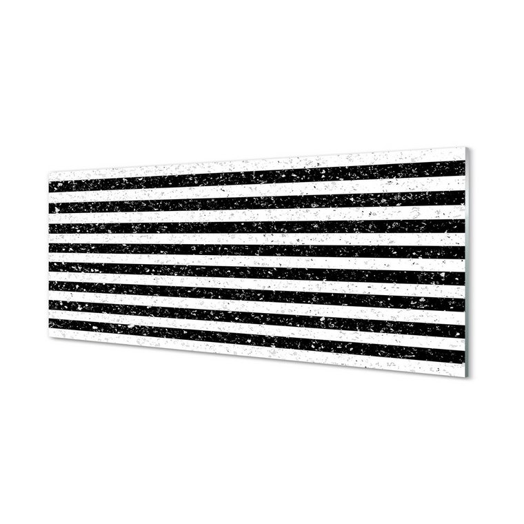 Lacobel kuchenny + klej Plamy paski zebra 125x50 cm