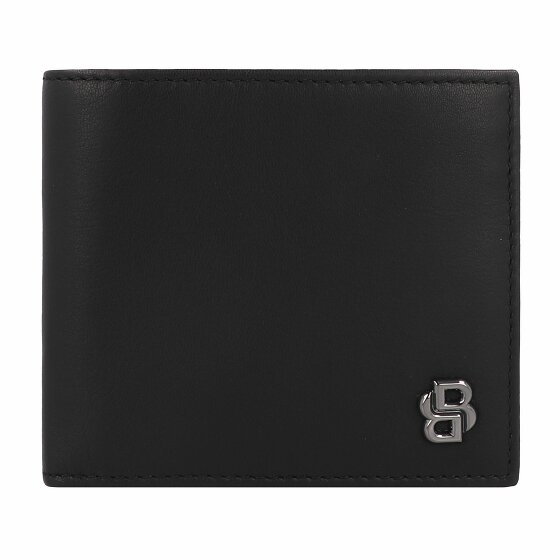 Boss B-Icon Portfel Skórzany 11 cm black