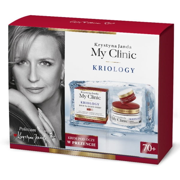 Zestaw z prezentem My Clinic 70+ Kriology - 2 produkty + gratis