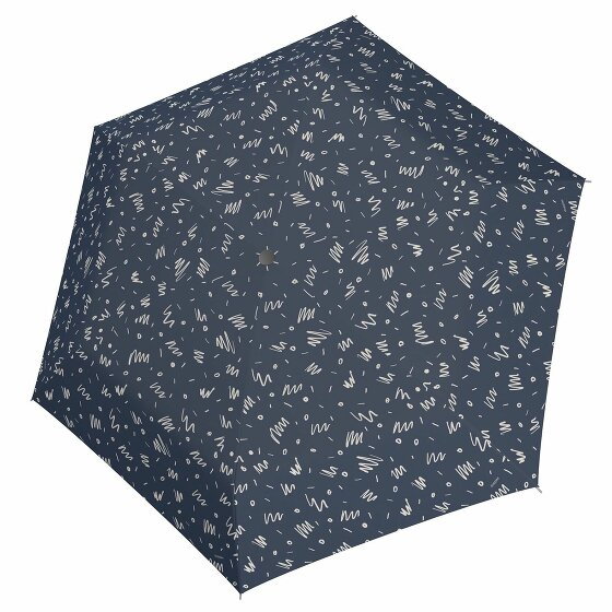 Doppler Zero,99 Minimalistyczny parasol kieszonkowy 21 cm deep blue