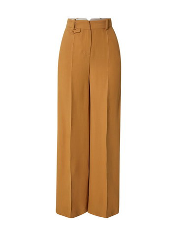 LeGer Premium Spodnie w kant 'Anja'  camel