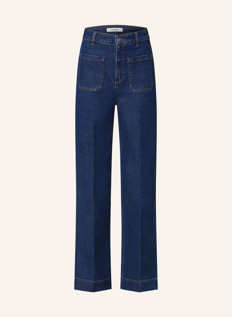 Ivy Oak Jeansy Flare Polliana blau