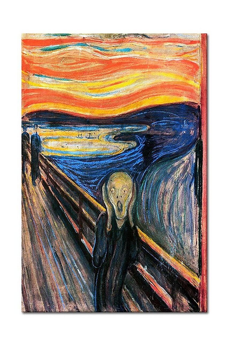 Reprodukcja Edward Munch, Krzyk, 60 x 90 cm