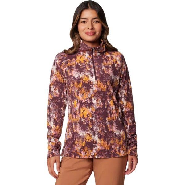 Bluza polarowa damska Glacial IV Print Half Zip Columbia